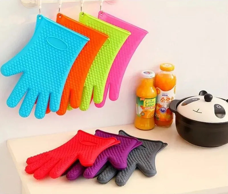 Heat Resistant Silicone Oven Glove