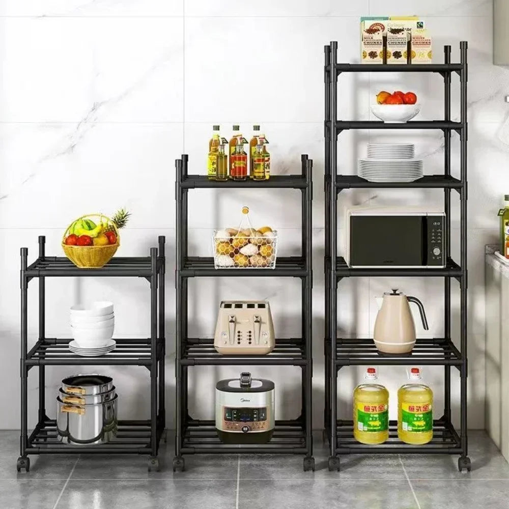 Floor Standing Multilayer Storage Rack