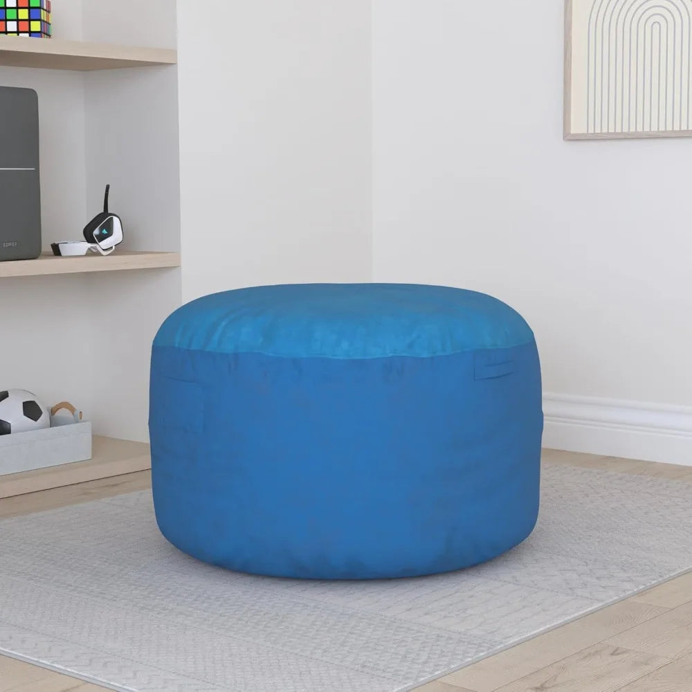 Oversized Plush Bean Bag Chair, Memory Foam Filled