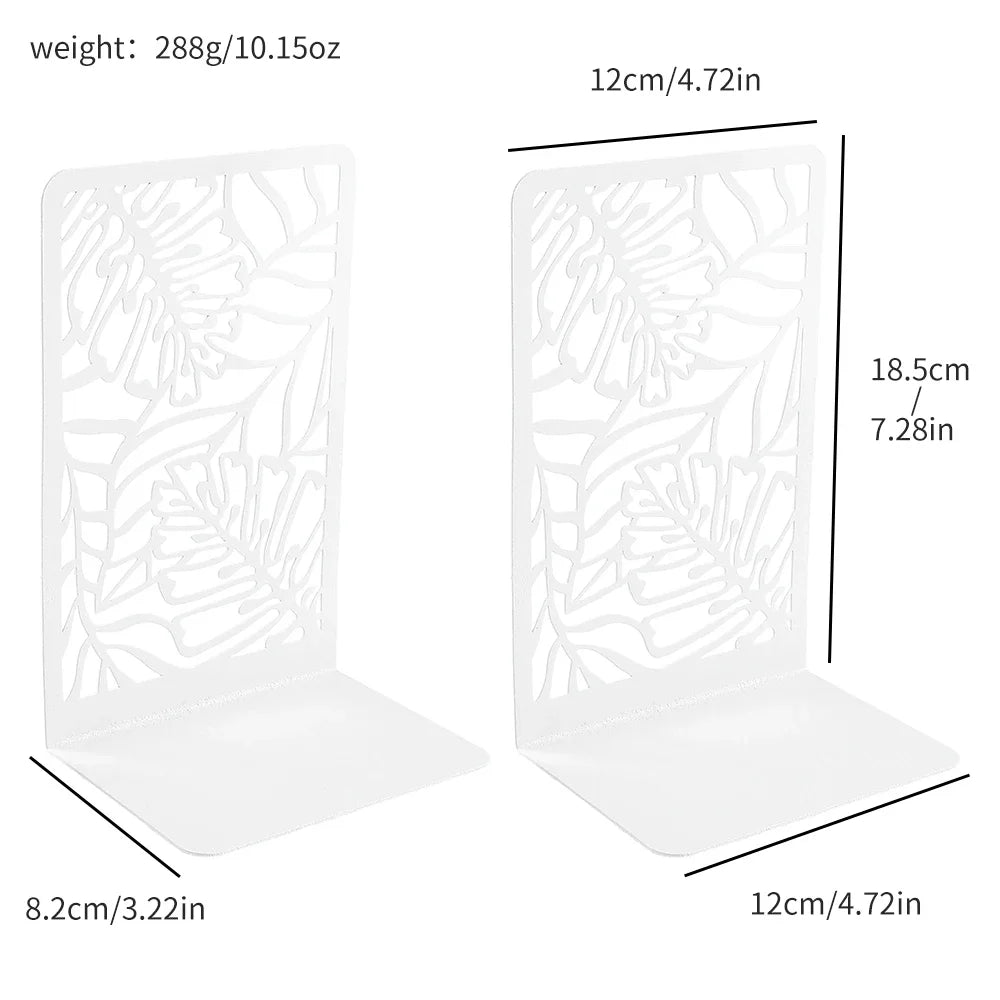 Leaf Design Bookends