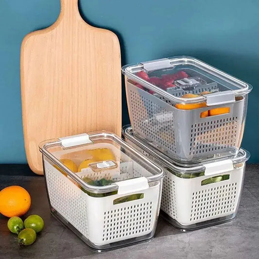 Refrigerator Crisper/Drain Basket