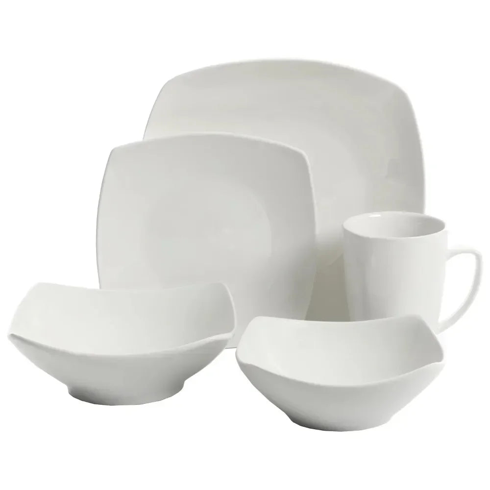 Square Dinnerware Se, 40-Piece