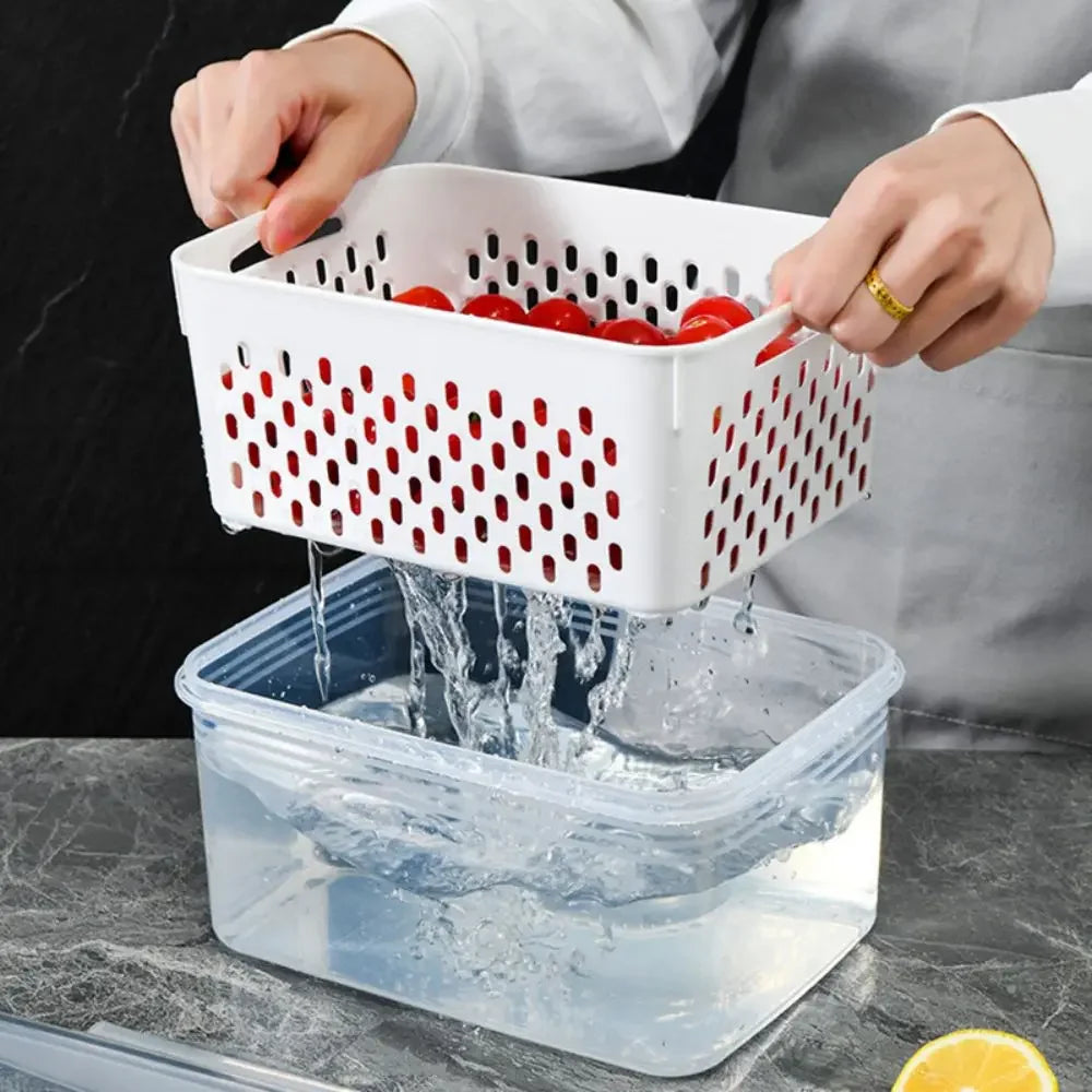 Refrigerator Crisper/Drain Basket