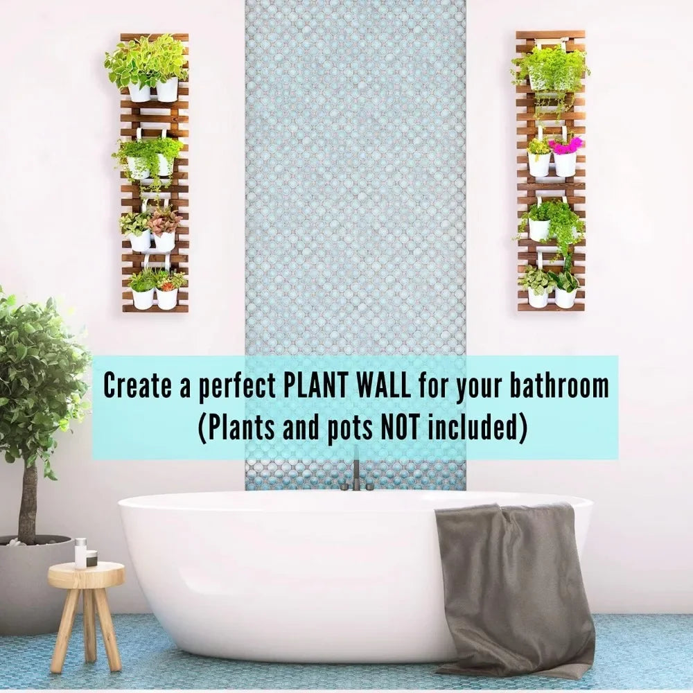 Vertical Hanging Garden Planters, Set of 2