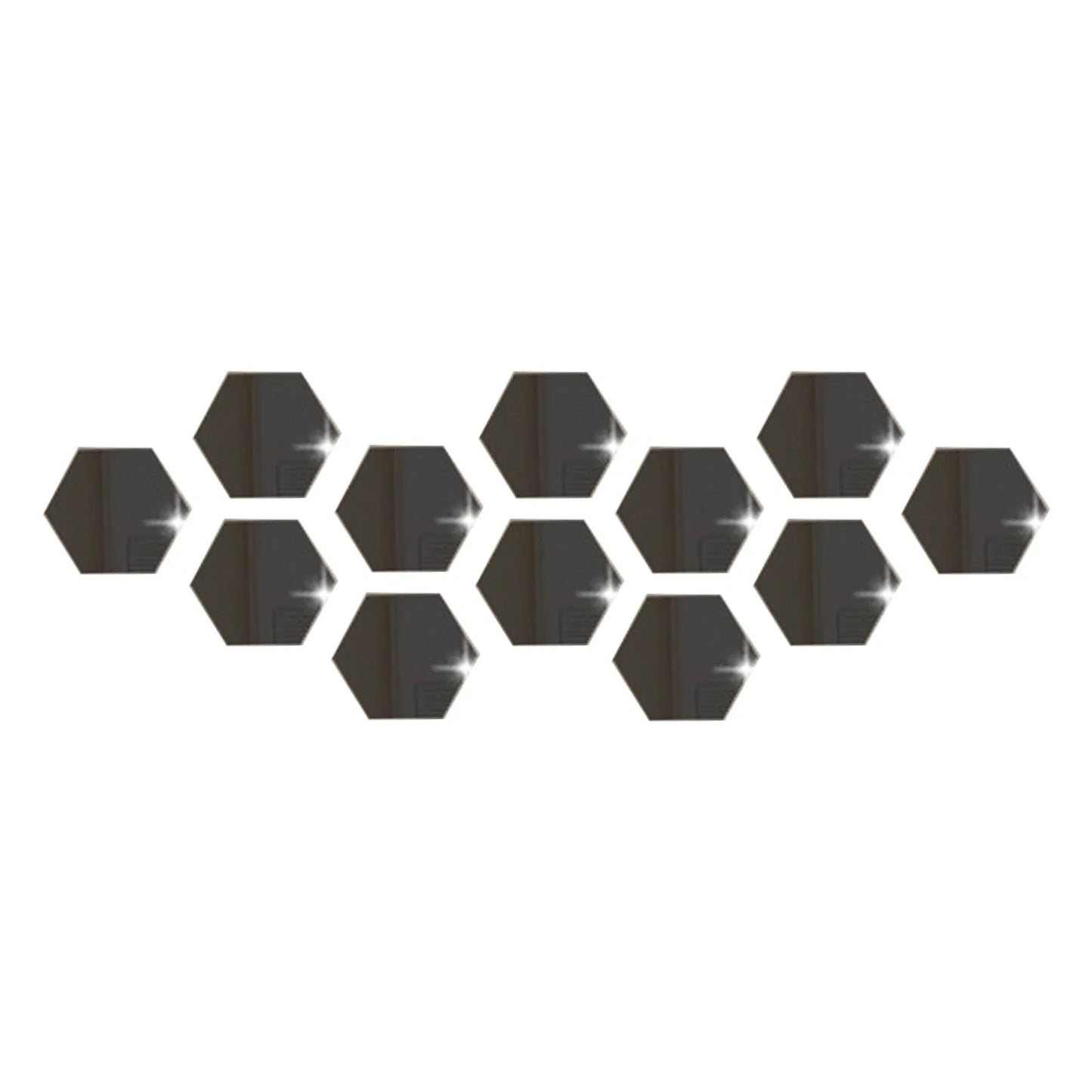 Hexagon Mirror Stickers