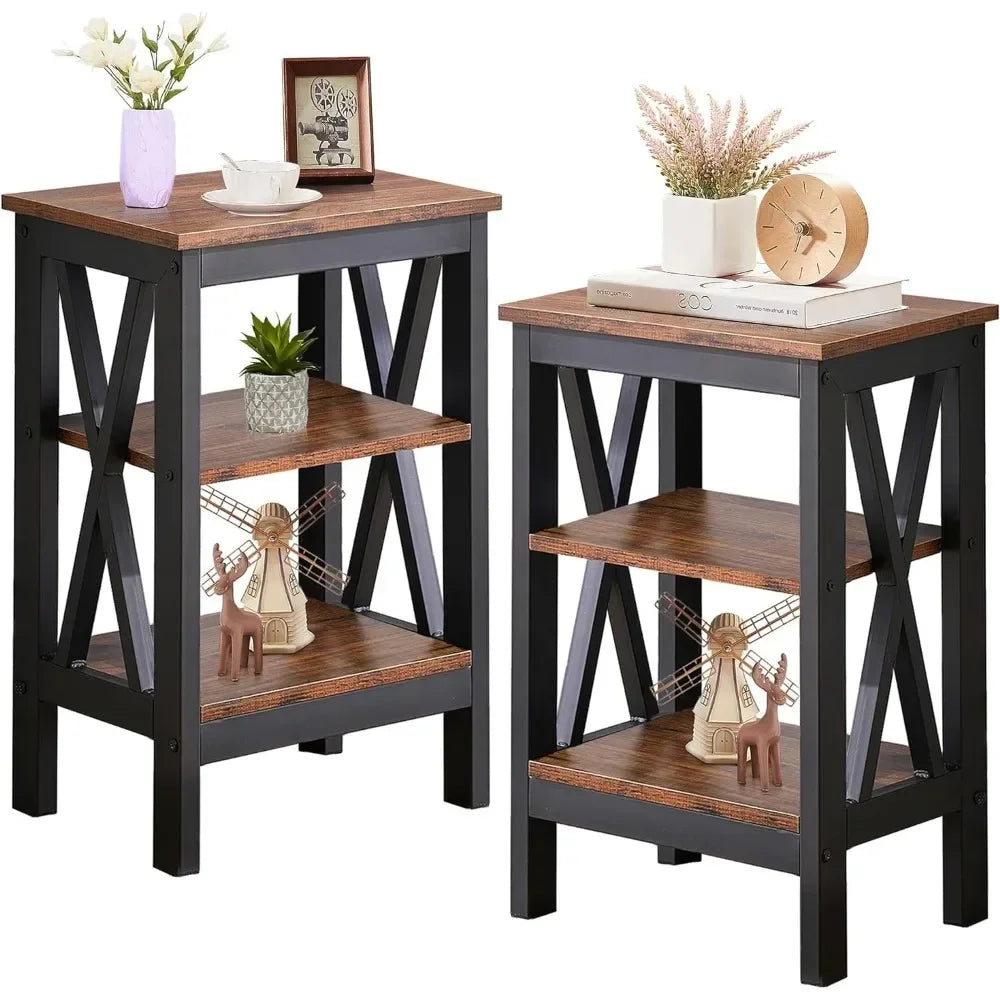 Modern End Tables, Set of 2