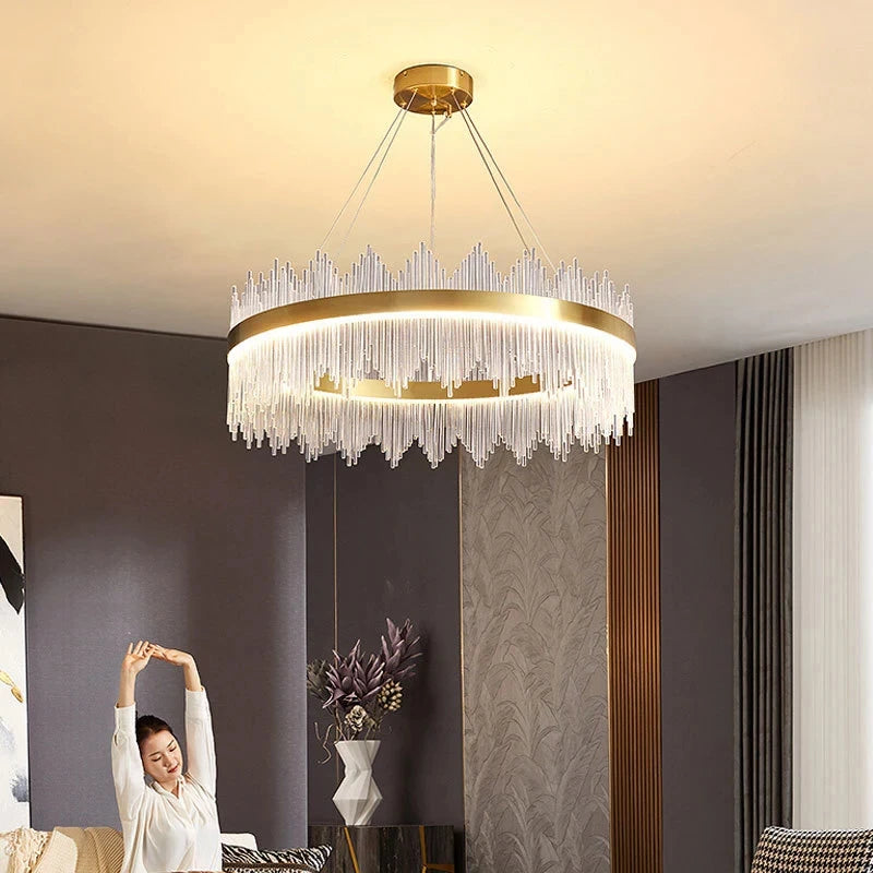 Modern LED Crystal Chandelier