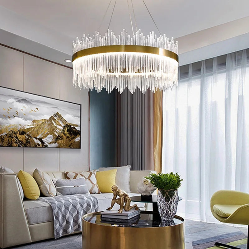 Modern LED Crystal Chandelier