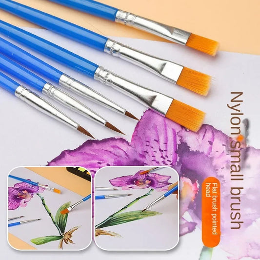 Nylon Hair Paint Brush Set, 10/20/50 pcs