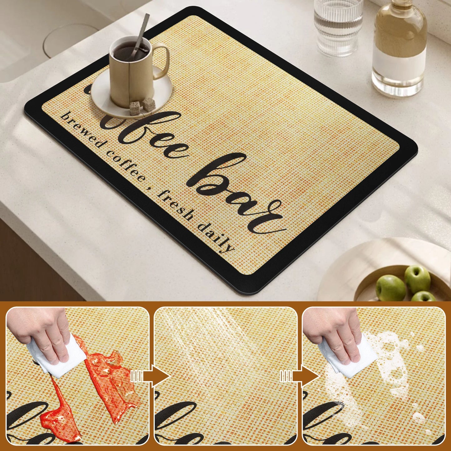 Coffee Maker Absorbent Mat