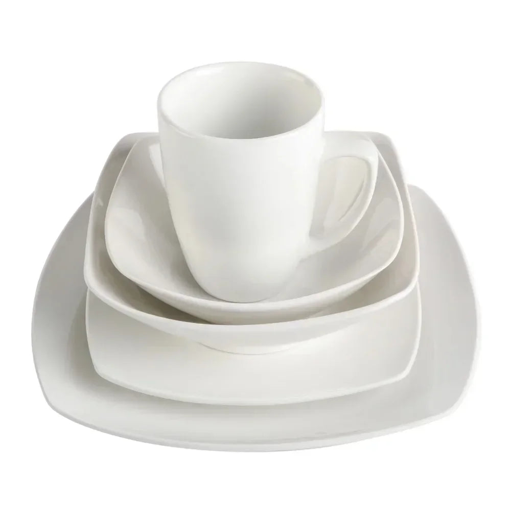 Square Dinnerware Se, 40-Piece