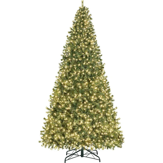 12ft Pre-lit  Artificial  Spruce Christmas Tree