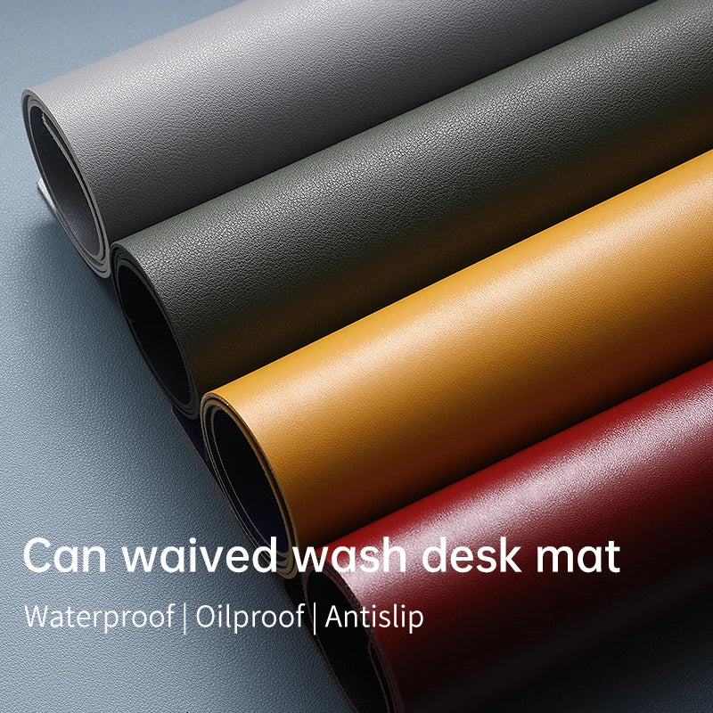 Waterproof Leather Desk Mat