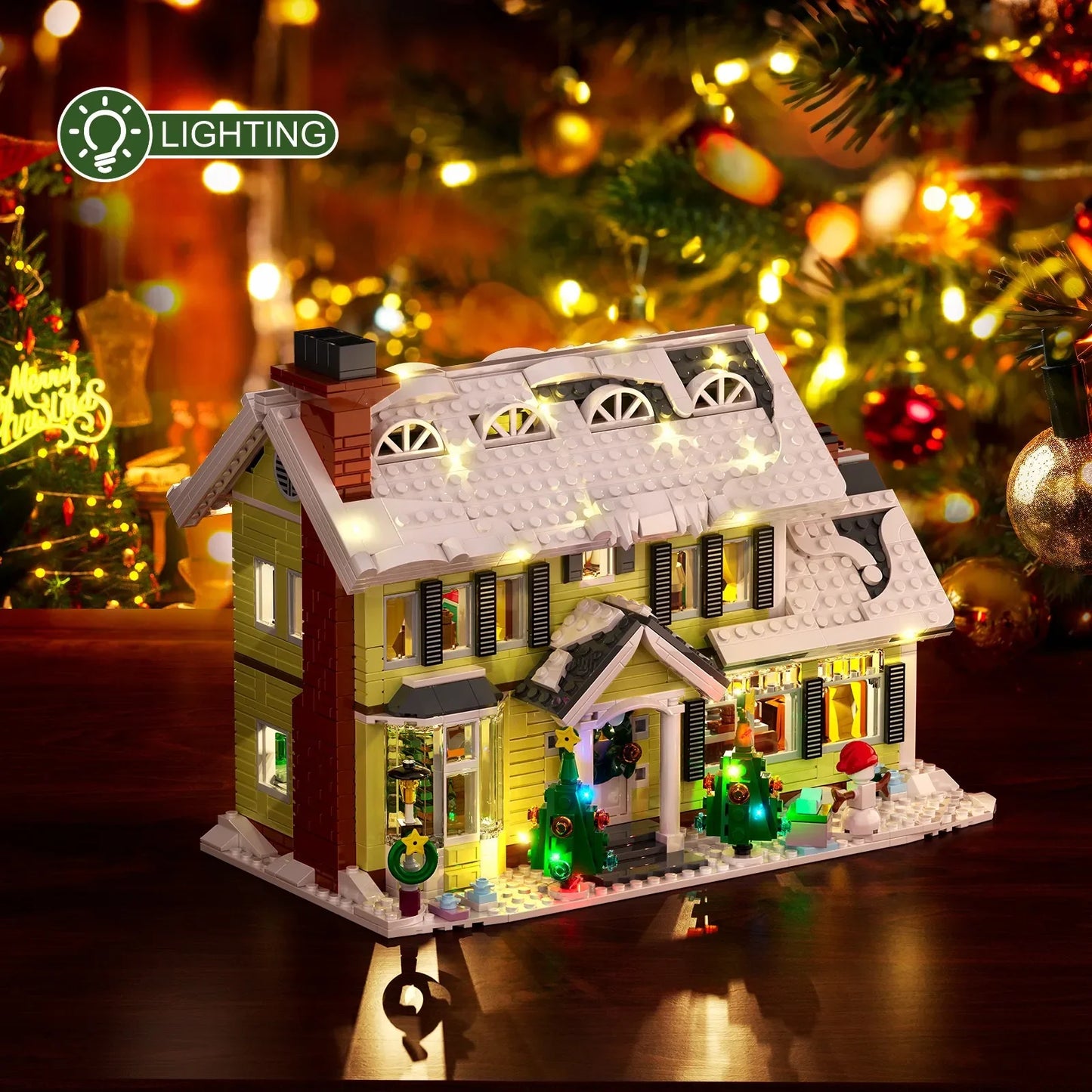 Christmas Snow Village House, 1156 Pcs