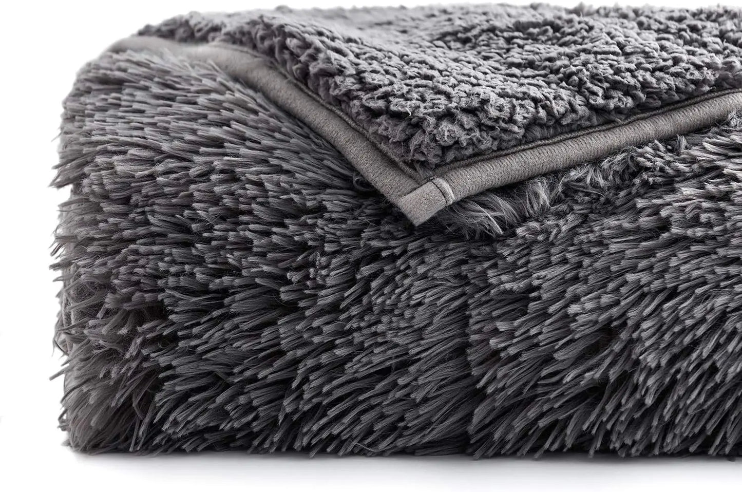 Super Soft Faux Fur Weighted Blanket