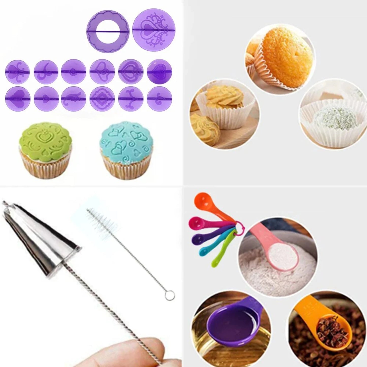 Deluxe 137-Piece Cake Decorating Tools Kit!