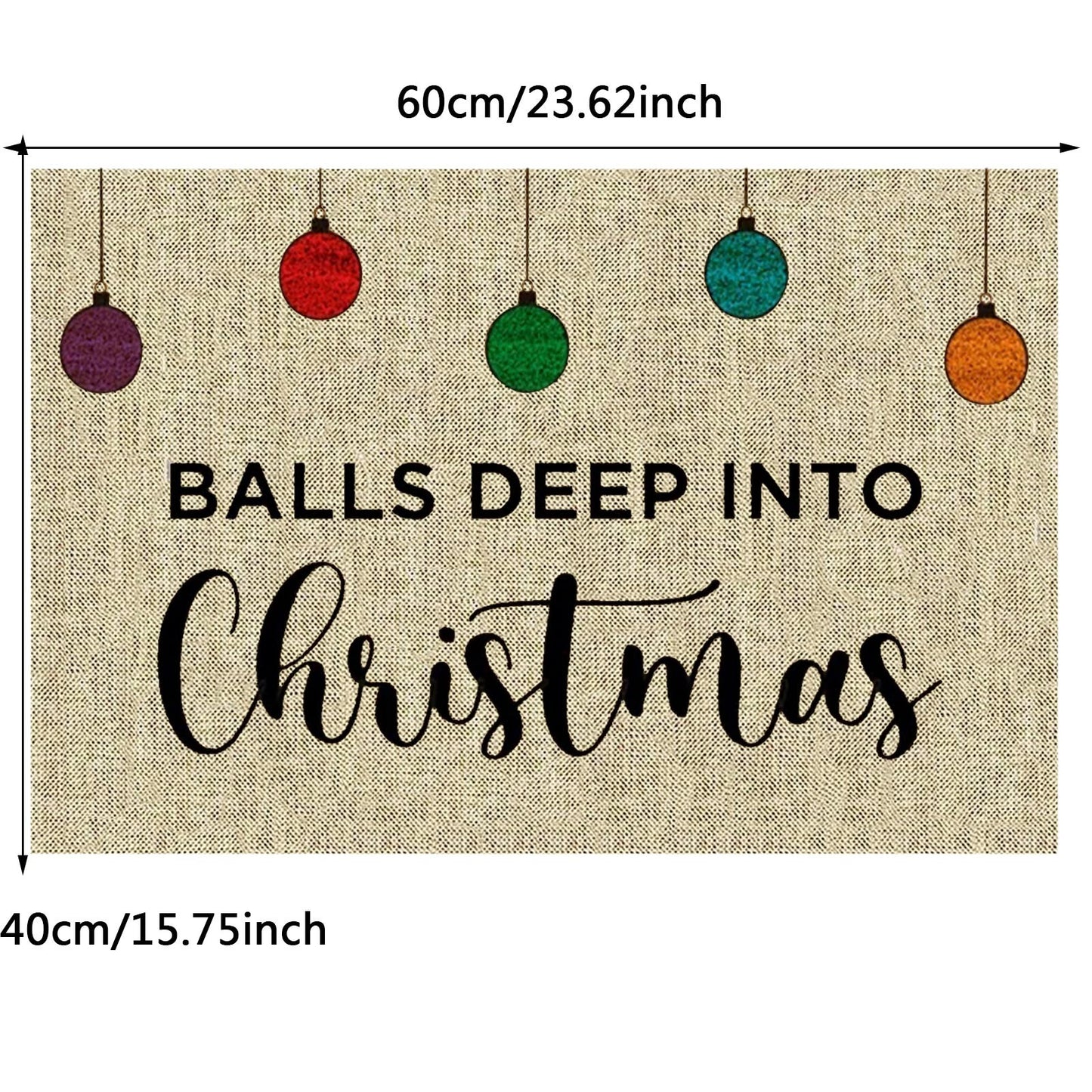 Decorative Christmas Doormat