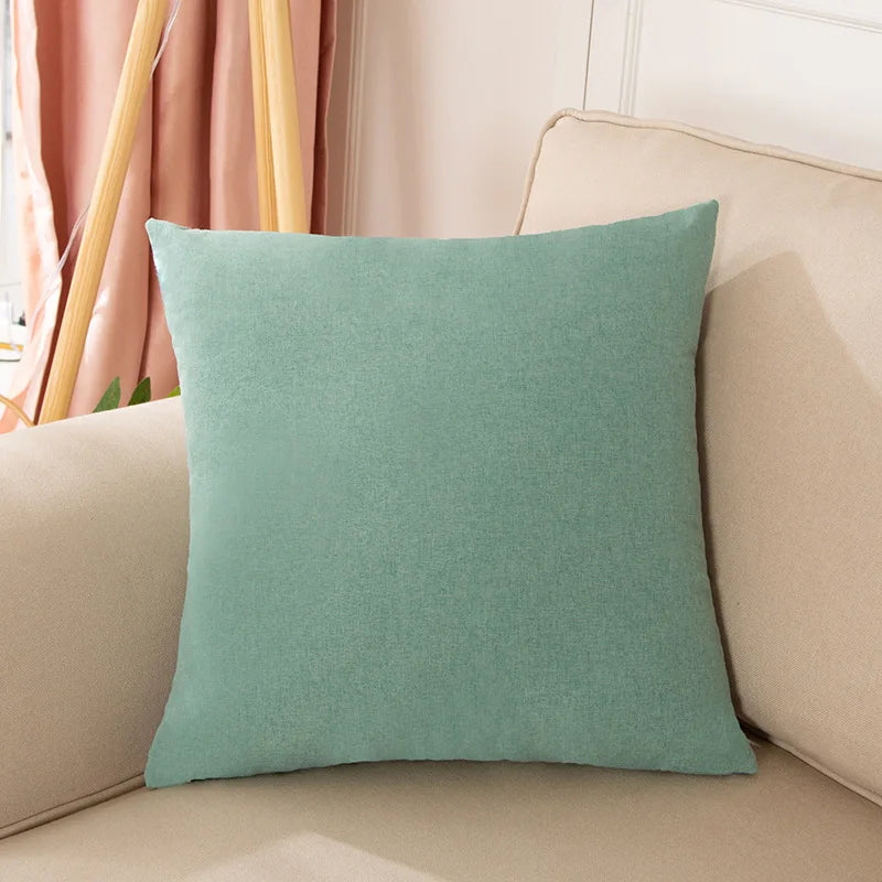 Nordic Style Linen Sofa Pillow