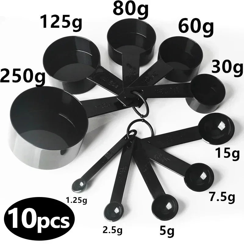 Measuring Spoons and Cup Set, 5 or 10 Pcs