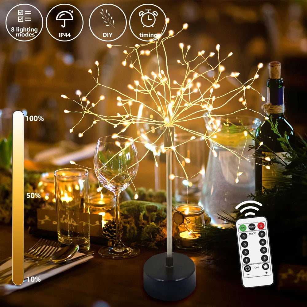 Remote Control Tree Light, 120 LEDs