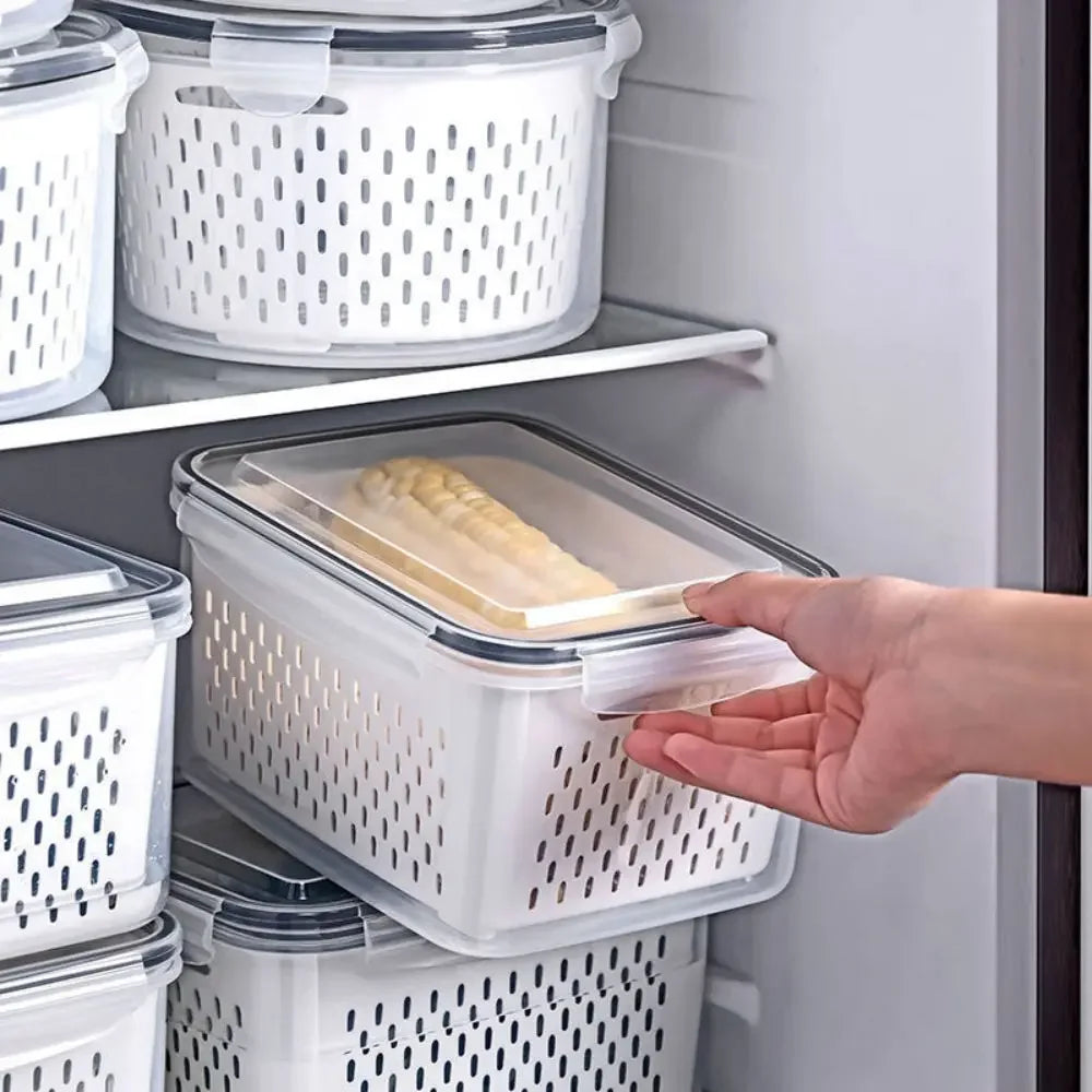 Refrigerator Crisper/Drain Basket