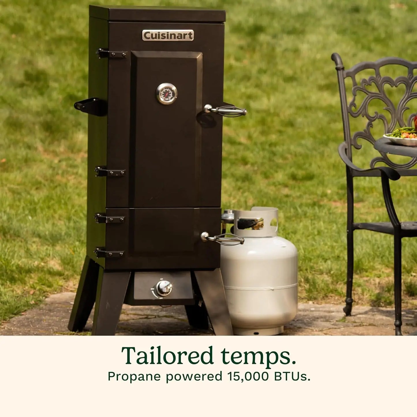 Vertical Propane Smoker, 36"