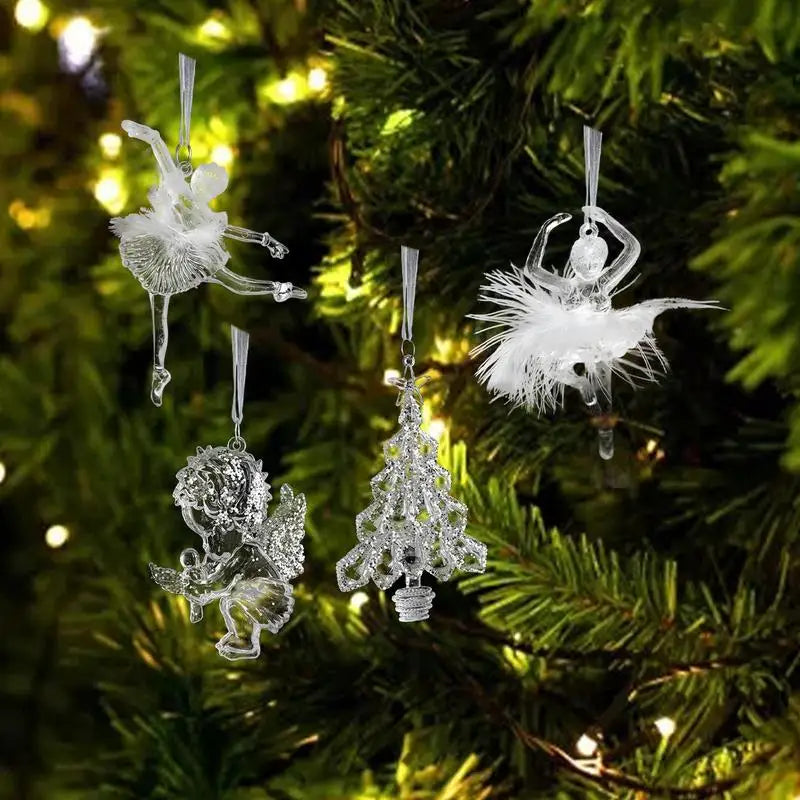 Acrylic Christmas Tree Ornaments