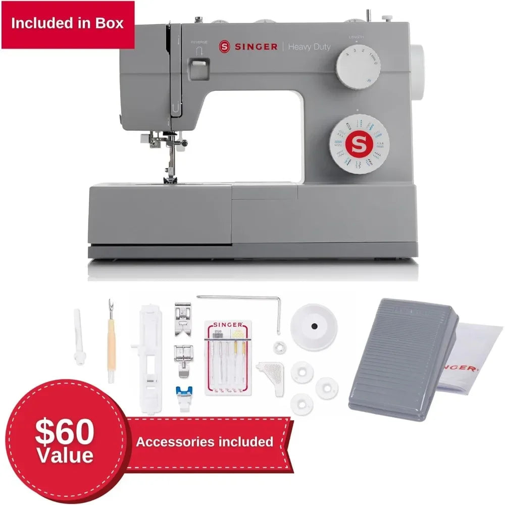 Heavy Duty Sewing Machine With Accessory Kit