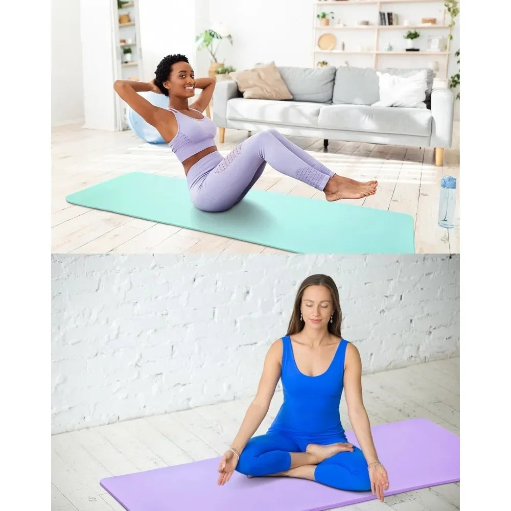 Non Slip Yoga Mat, Set of 2