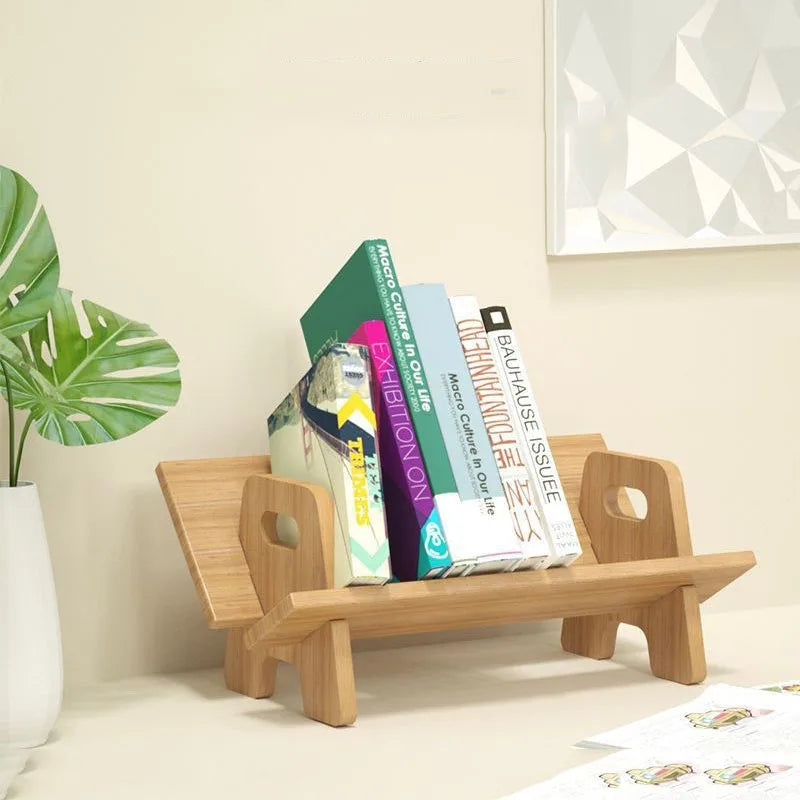 Wooden Magazine Rack