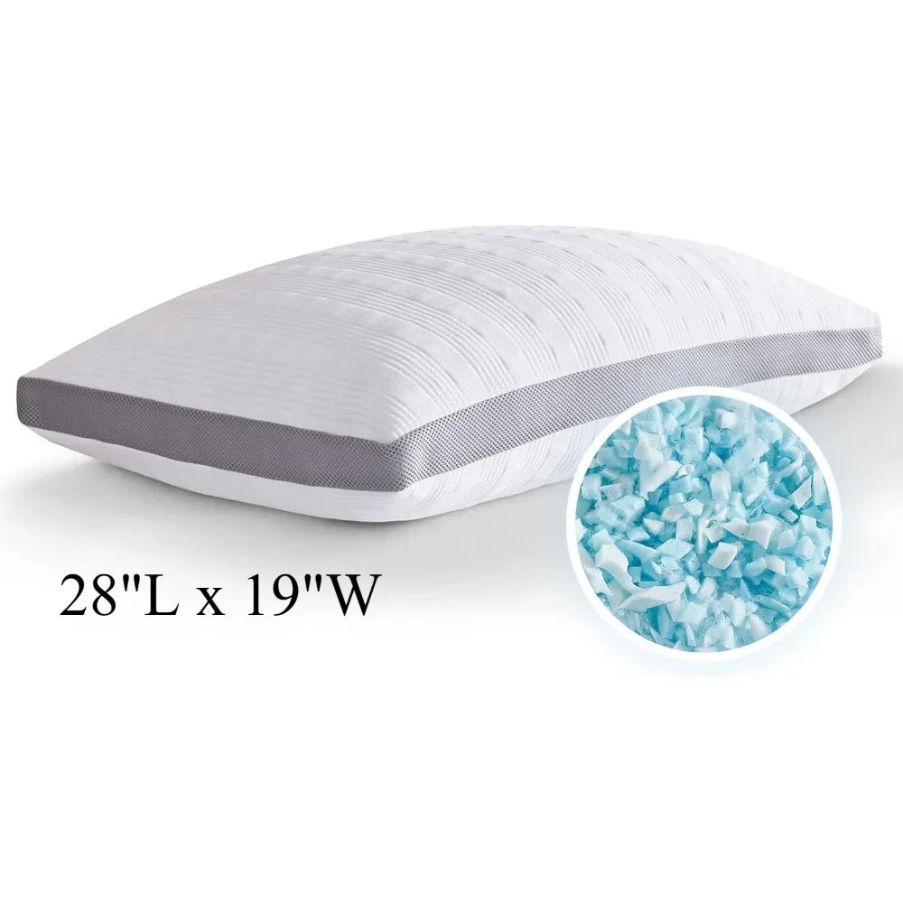 Queen Size Pillow, Set of 2