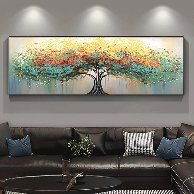 Wealth Tree Painting