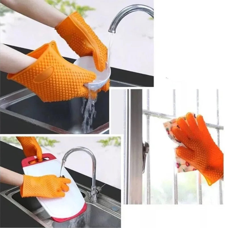 Heat Resistant Silicone Oven Glove