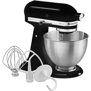 4.5 Quart Tilt-Head Stand Mixer K45SS, White