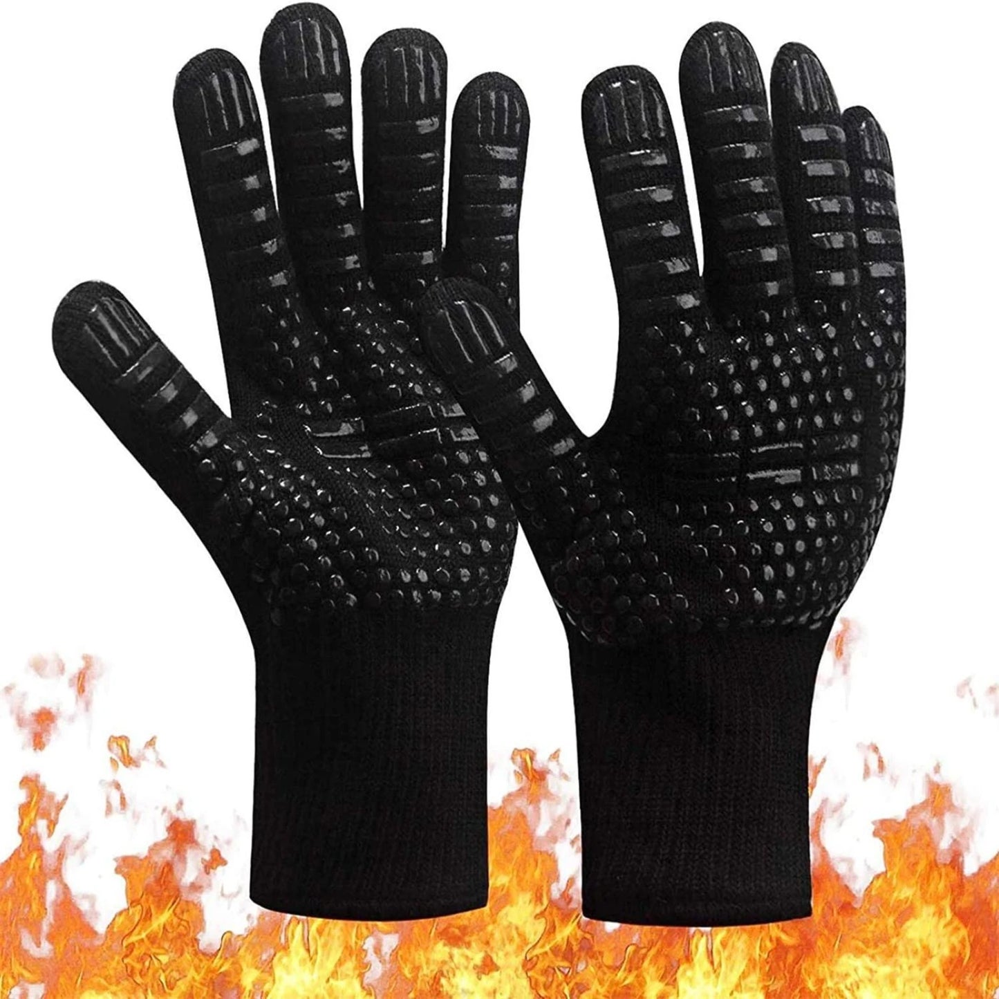 Extreme Heat Resistant Non-Slip Silicone Gloves