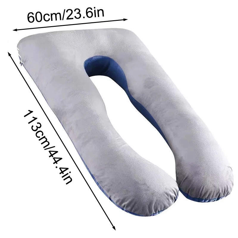 U-Shaped Body Pillow, Pure Cotton