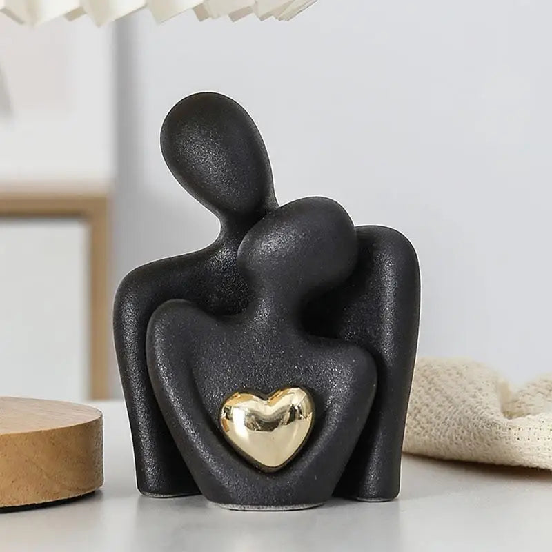 Decorative Abstract Couple Figurine