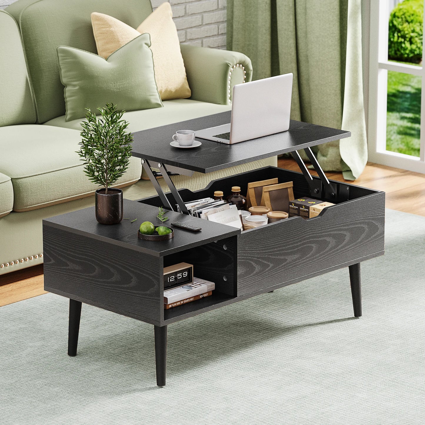 Lift Top Coffee Table, 39.37"x19.7"