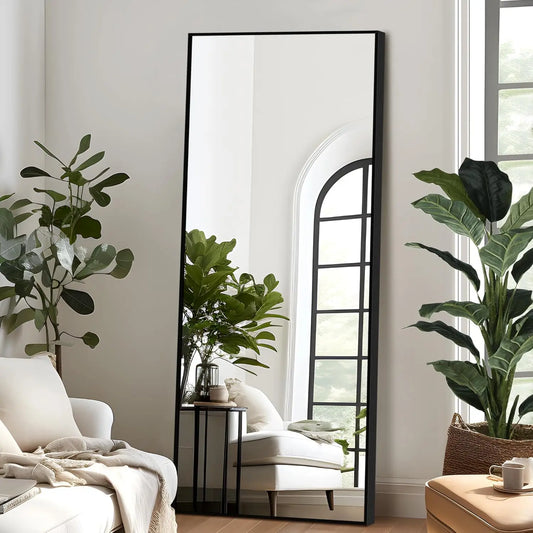 Full Length Mirror with Stand, 64"x24"