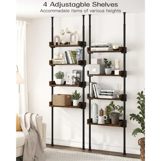 4-Tier Adjustable Shelf Organizer