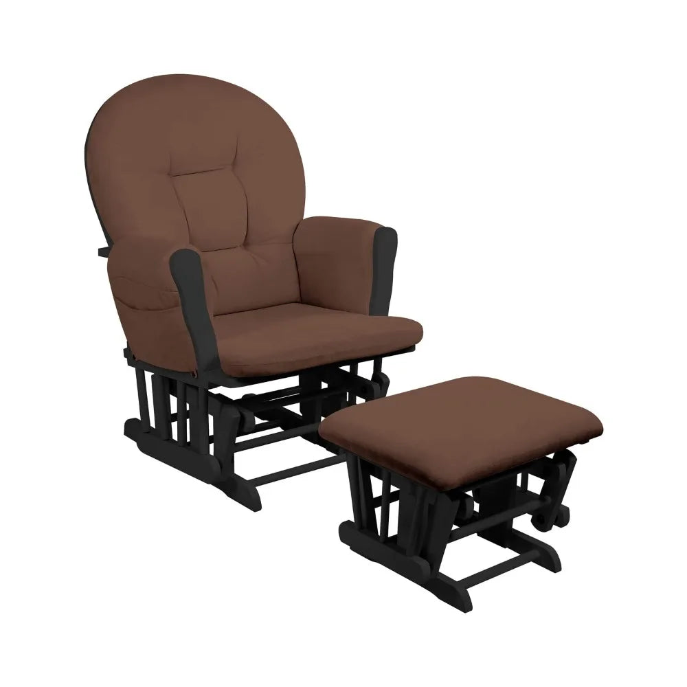 Reclining Glider Chair & Ottoman Set