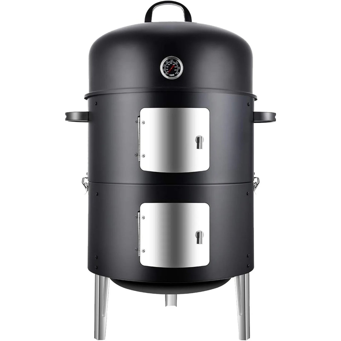 Steel Charcoal Smoker, 17"