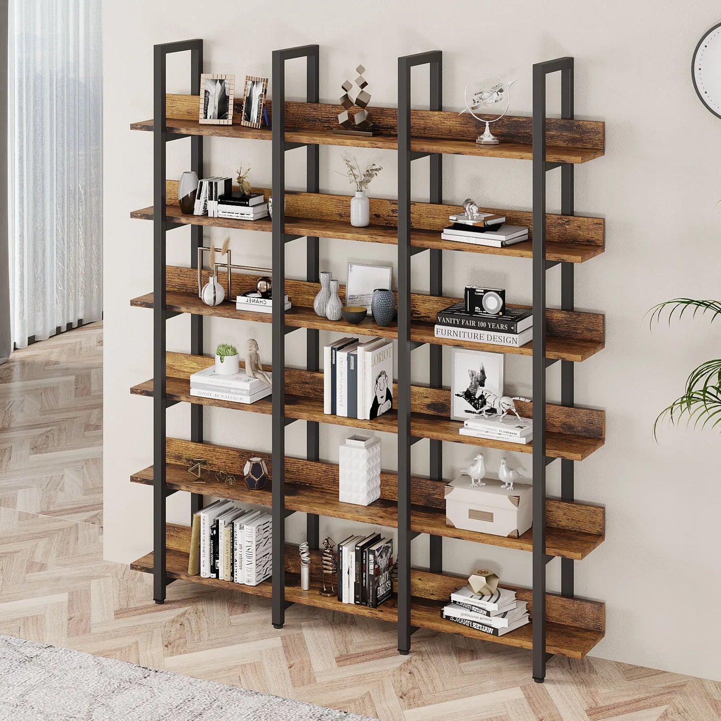 6 Tier Bookcase