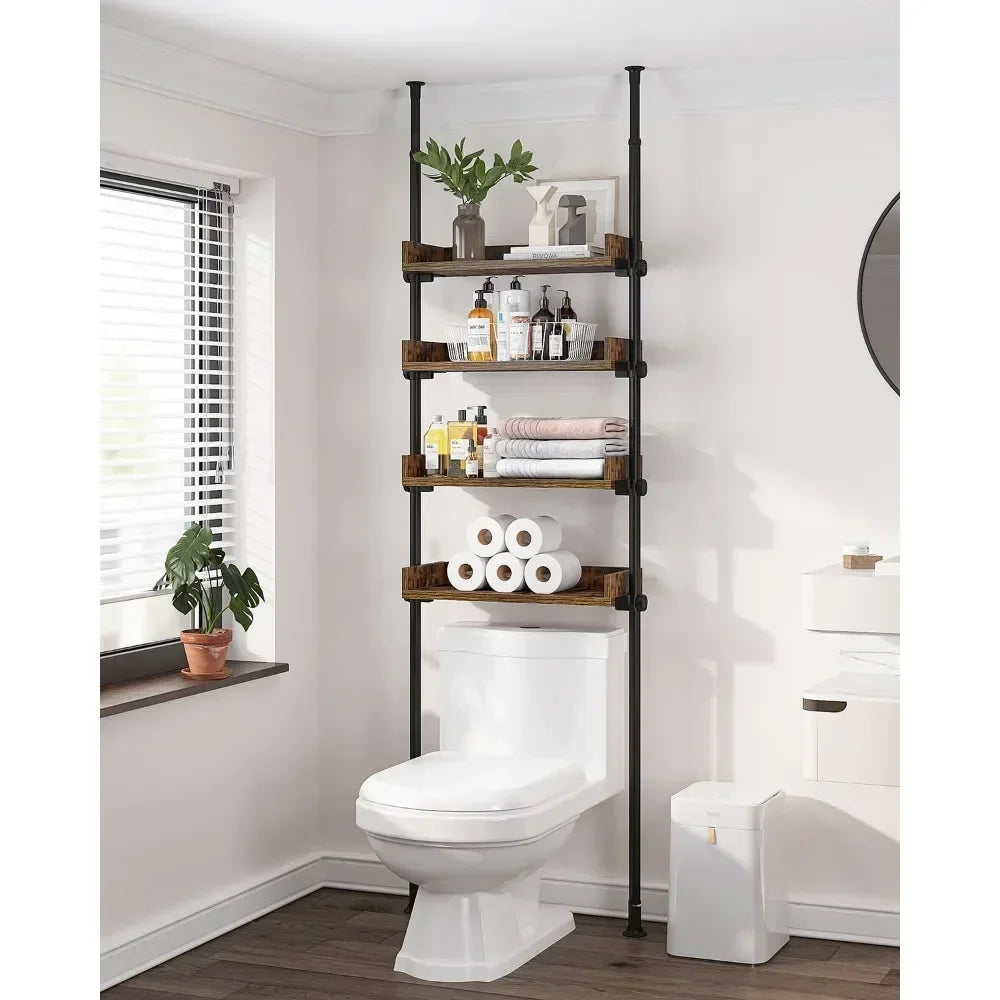 4-Tier Adjustable Shelf Organizer