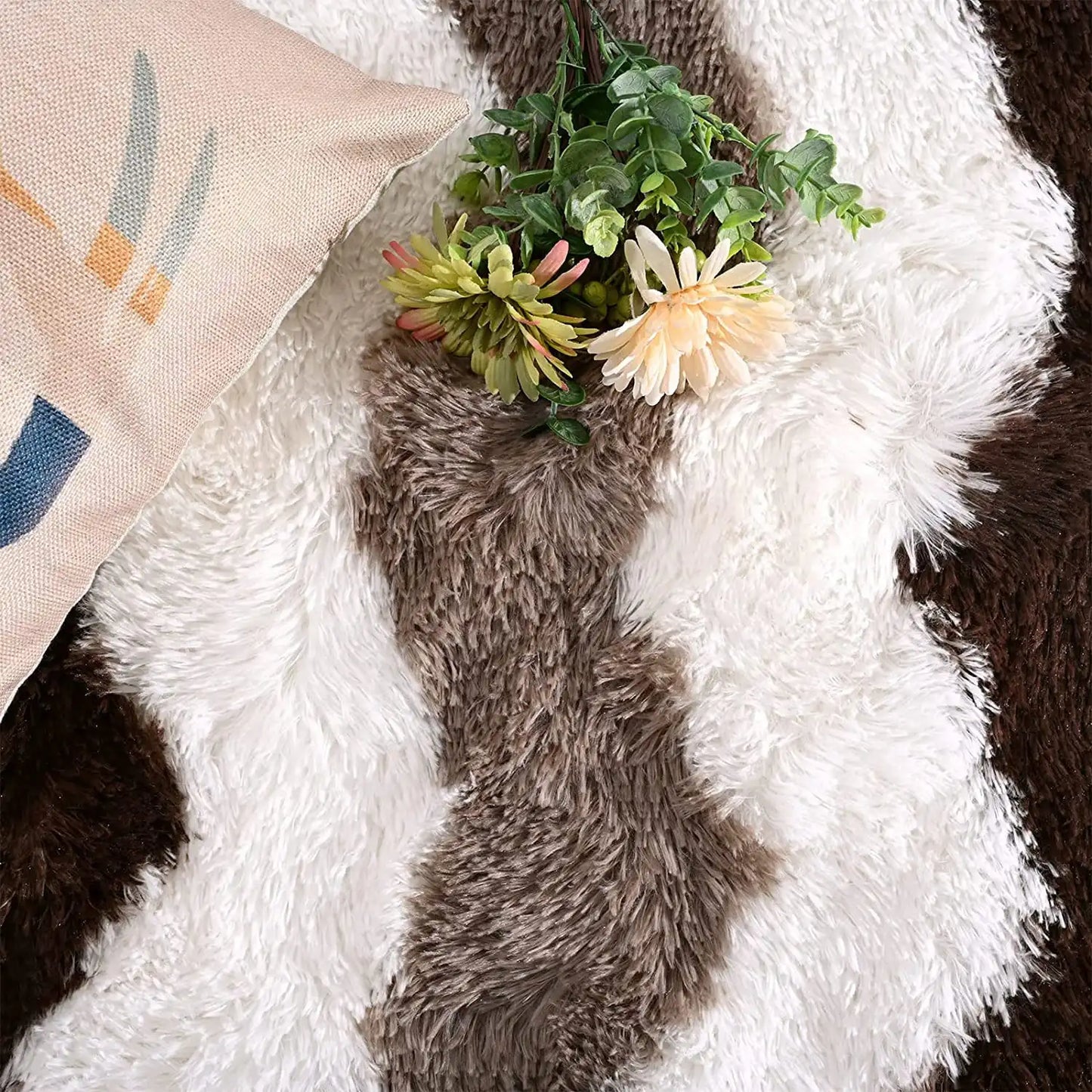 5x8ft Plush Area Rug