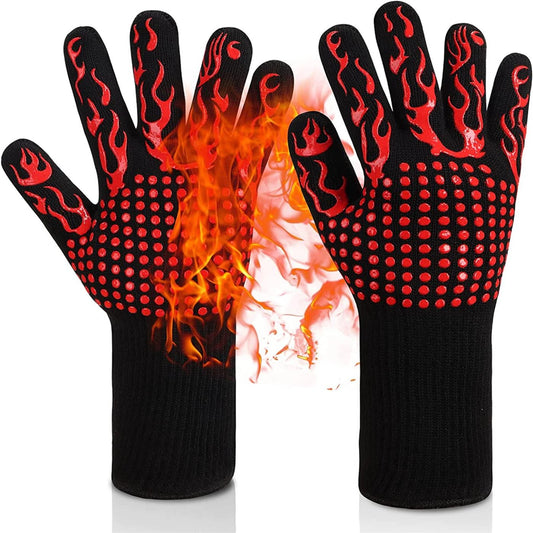 Extreme Heat Resistant Non-Slip Silicone Gloves