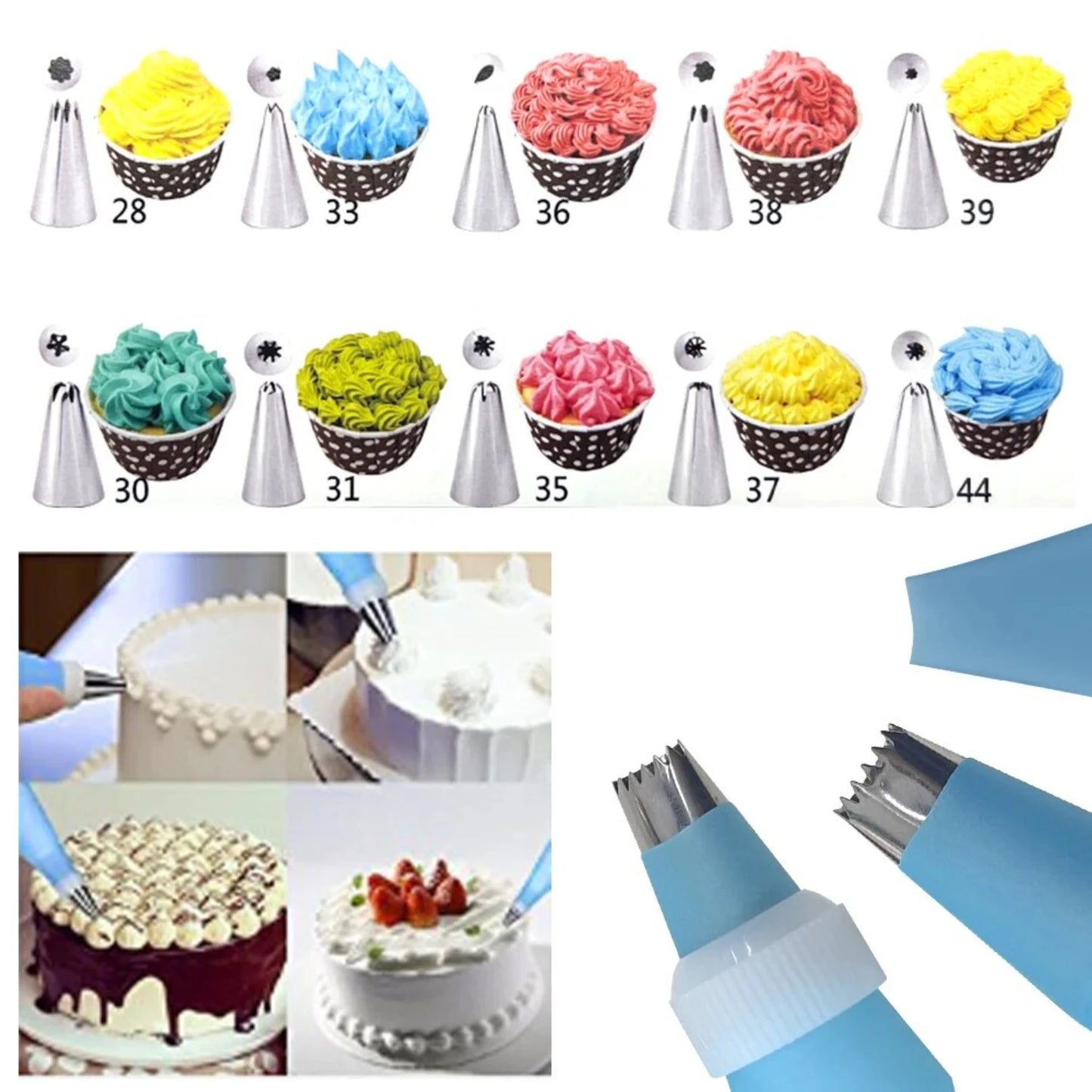 Deluxe 137-Piece Cake Decorating Tools Kit!