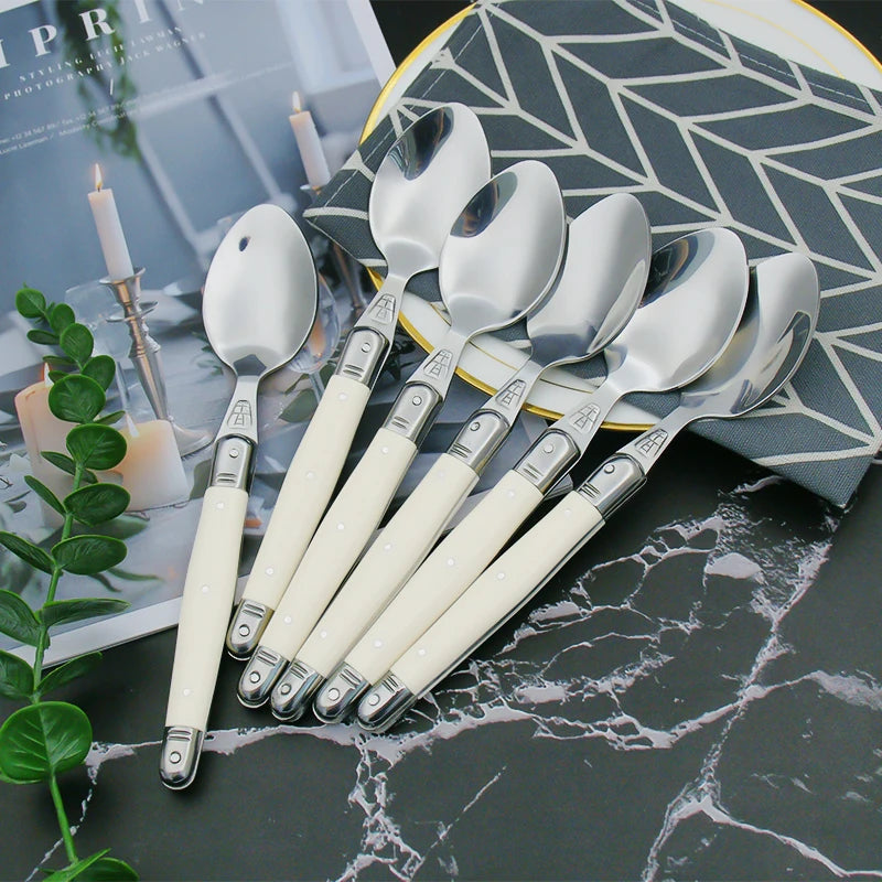 Stainless Steel  Silverware, 4/6/24pcs