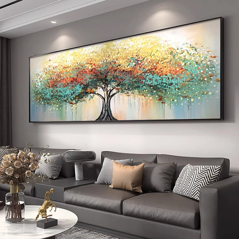 Wealth Tree Painting