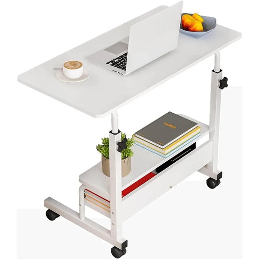 Adjustable Height Mobile Computer Desk